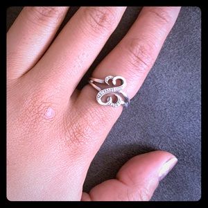 Best offer Real Silver Diamond Ring
